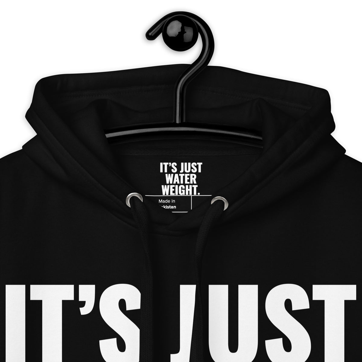 just do it black hoodie