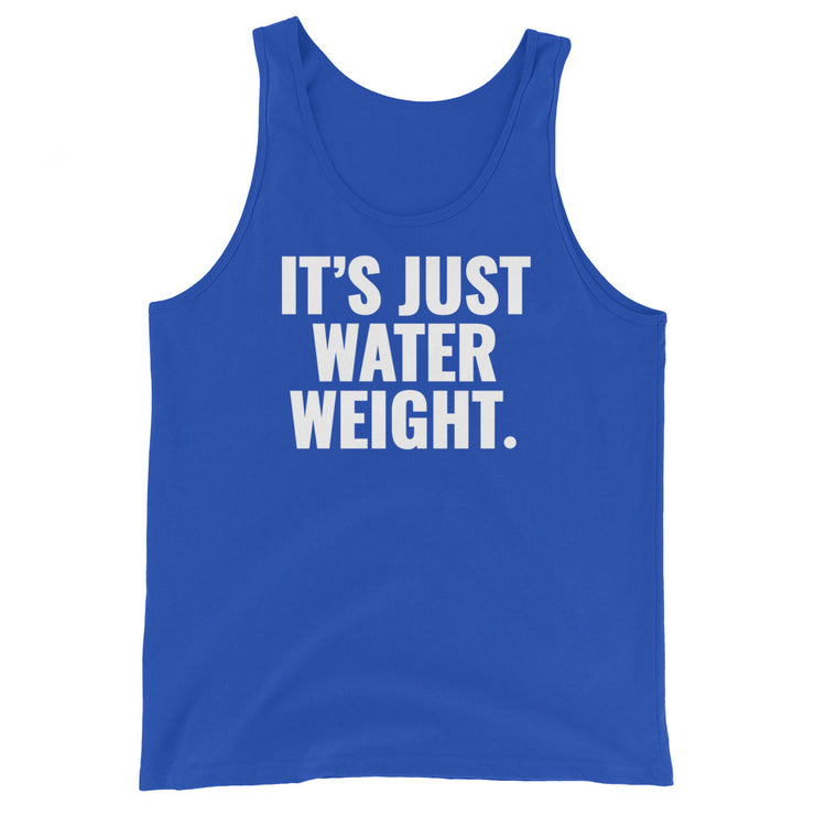 It's Just Water Weight. Royal Men's Tank Top